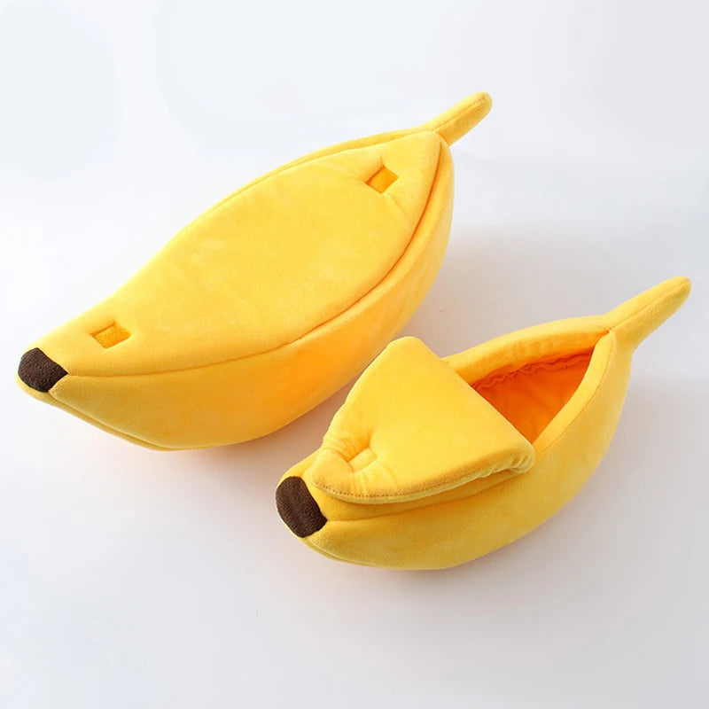 VICTORIBUS™ Banana Cat Bed